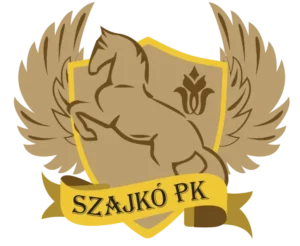 Szajkó Lovarda logó színes
